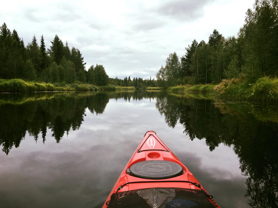 Kajak i Lappland paket bokas enkelt